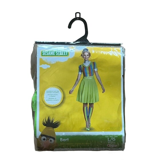 Disguise Women’s Bert Costume NEW Large (12-14) - Picture 2 of 4